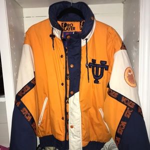 Vintage Tennessee Vols volunteers pro player puffer jacket.